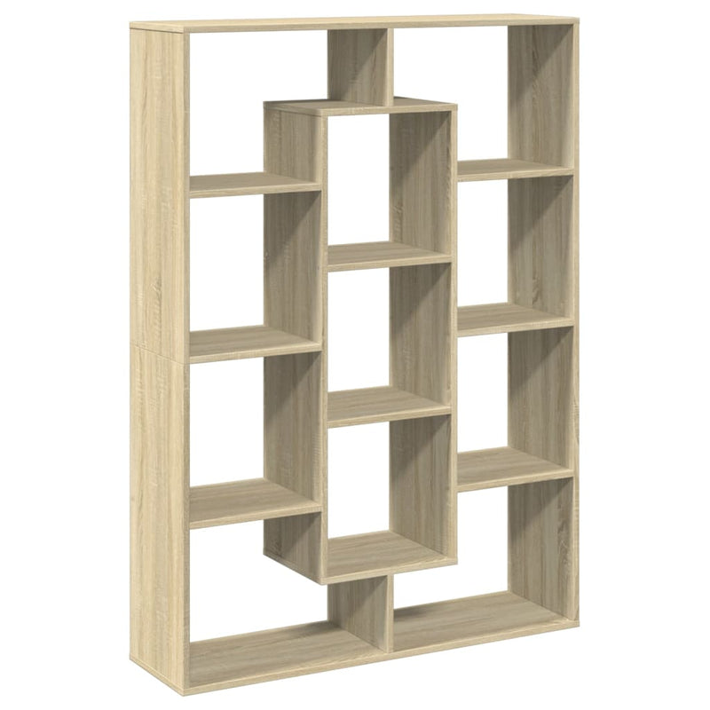 Bücherregal Sonoma-Eiche 102x29x143 cm Holzwerkstoff