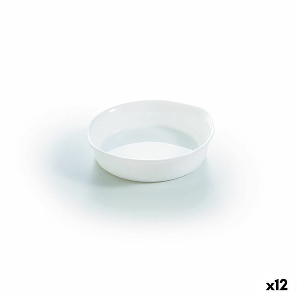 Kochtopf Luminarc Smart Cuisine Weiß Glas Ø 14 cm Niedrig (12 Stück)