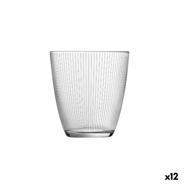 Trinkglas Luminarc Concepto Stripy Durchsichtig Glas 310 ml (12 Stück)