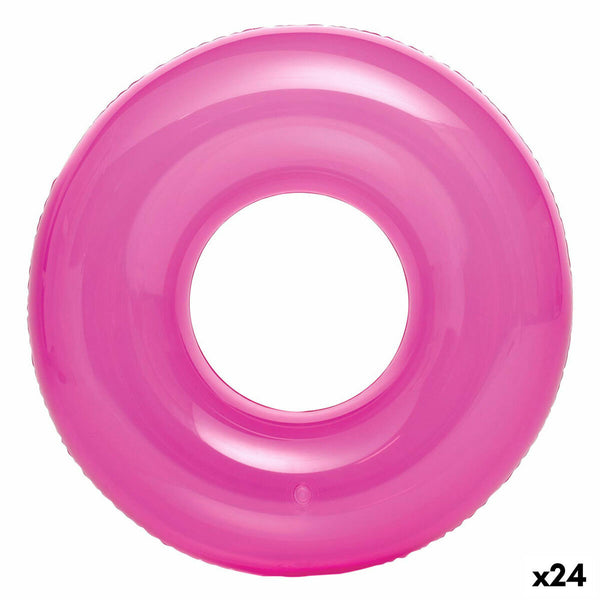 Aufblasbarer Donut-Schwimmhilfe Intex 76 x 76 cm (24 Stück)