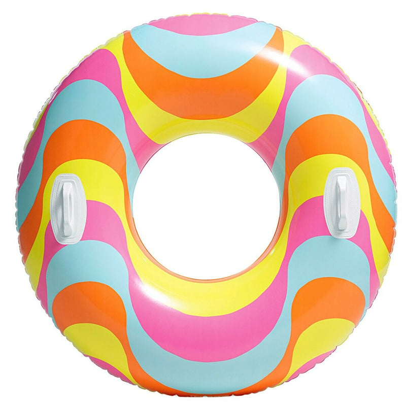 Aufblasbarer Donut-Schwimmhilfe Intex Timeless 115 x 28 x 115 cm (6 Stück)