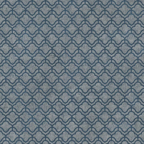 Noordwand Tapete Marrakesh Tiles Blau