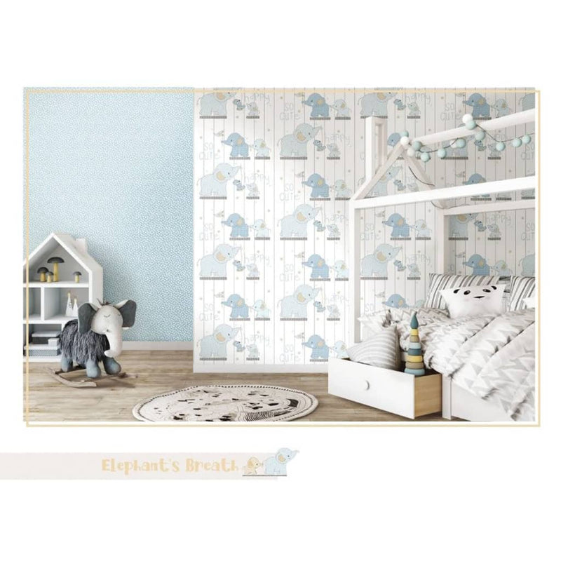Noordwand Tapete Mondo baby Little Dots Blau und Weiß