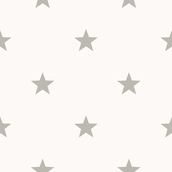Noordwand Tapete Friends & Coffee Little Stars Hellgrau und Weiß