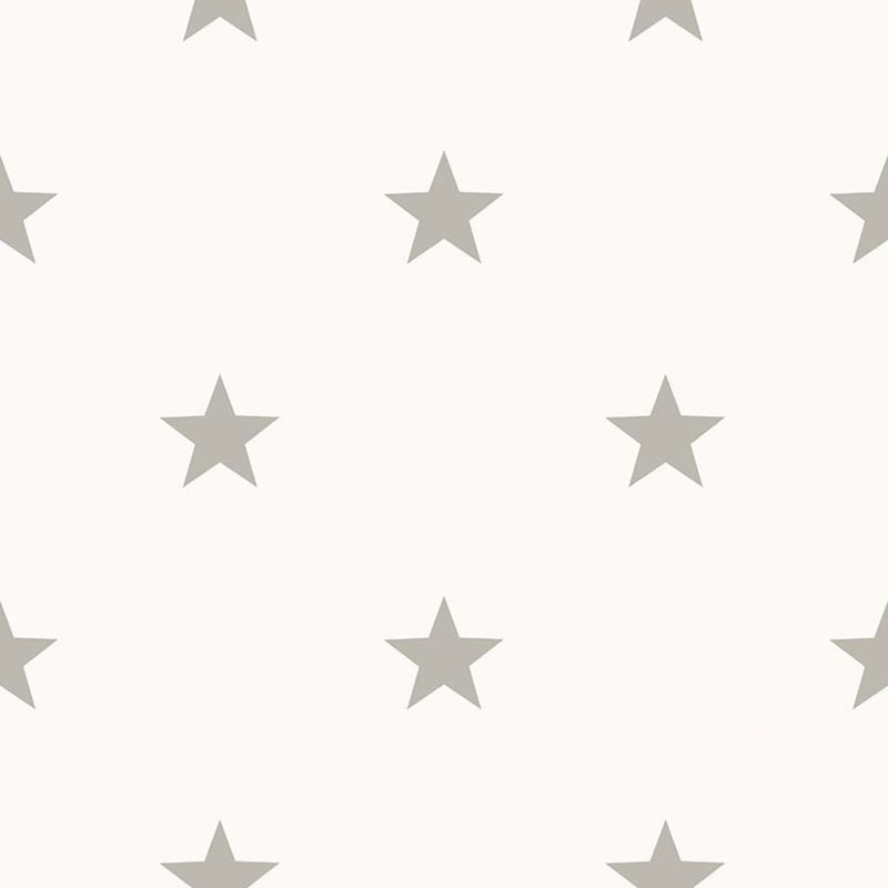 Noordwand Tapete Friends & Coffee Little Stars Hellgrau und Weiß