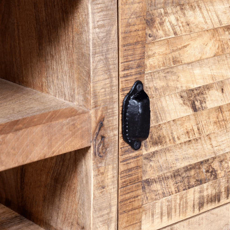 TV-Schrank Raues Mangoholz 120 x 30 x 50 cm