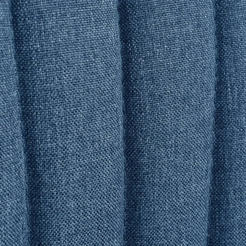 Cocktailstuhl Blau Stoff