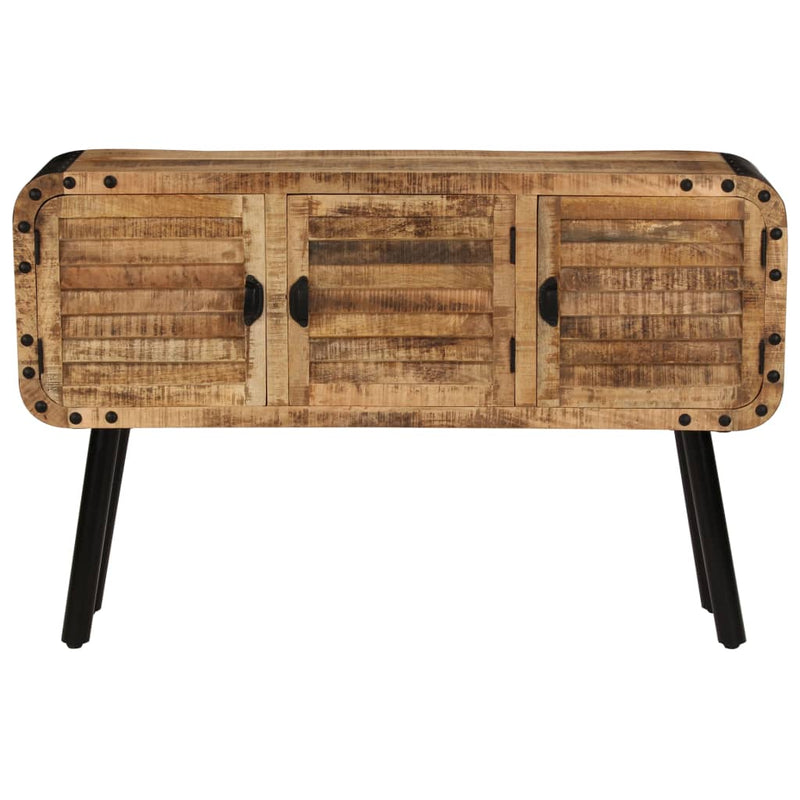 Sideboard Mangoholz Massiv 120 x 30 x 76 cm