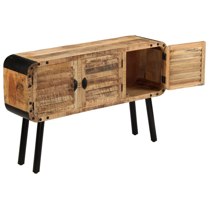 Sideboard Mangoholz Massiv 120 x 30 x 76 cm