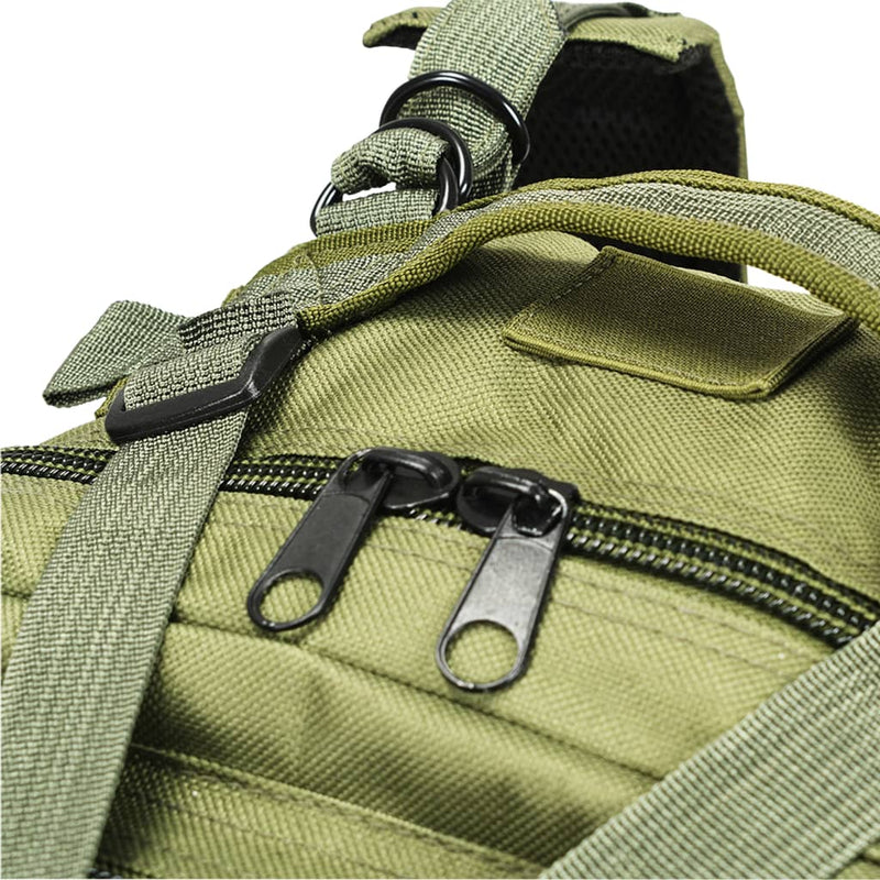 Rucksack im Army-Style 50 L Olivgrün