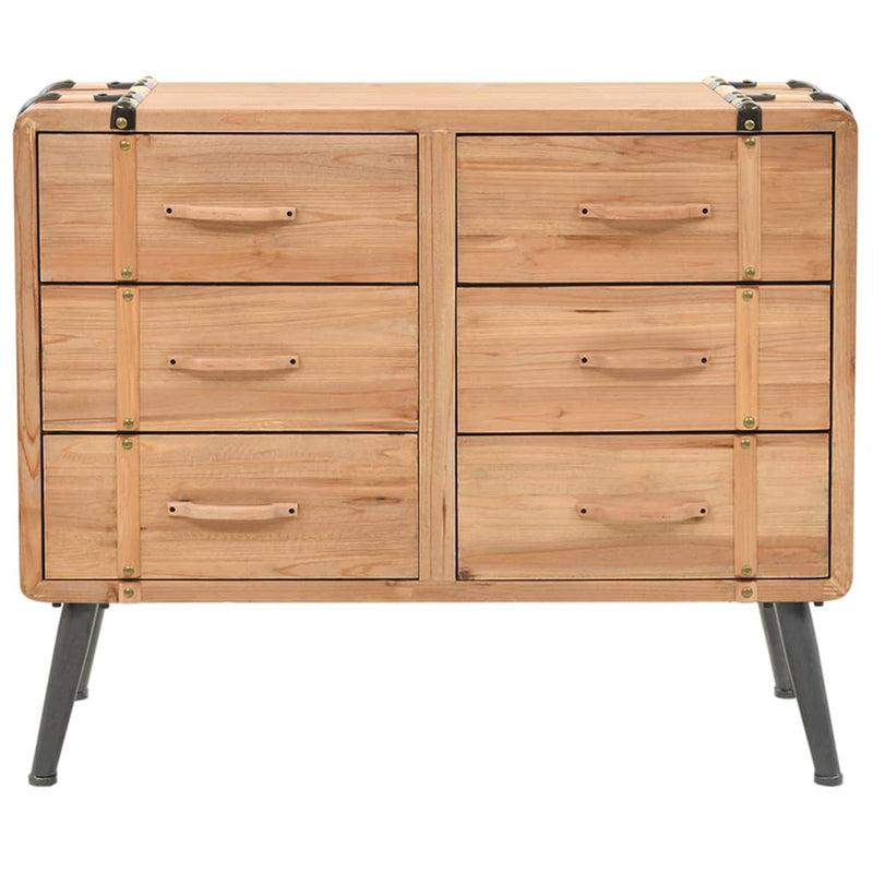 Schubladenschrank Tannenholz Massiv 91 × 35 × 73 cm