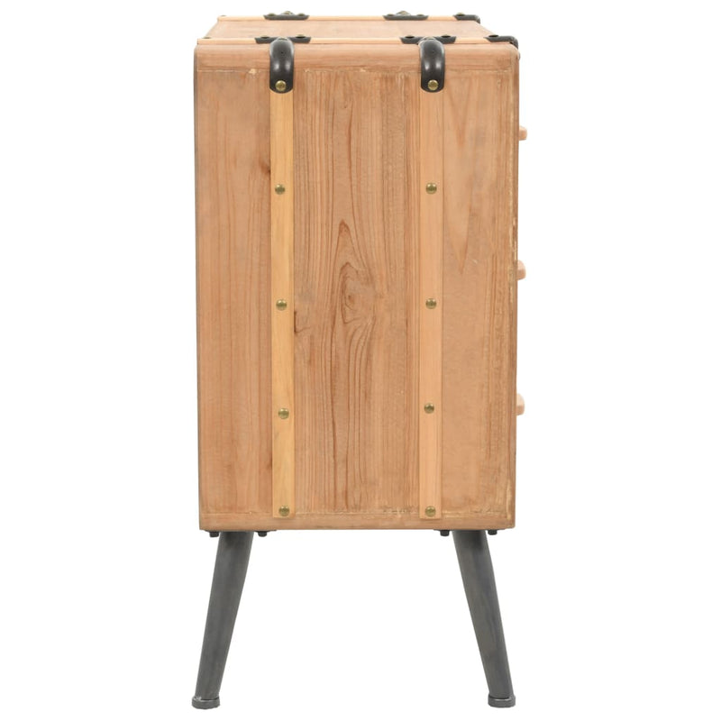Schubladenschrank Tannenholz Massiv 91 × 35 × 73 cm