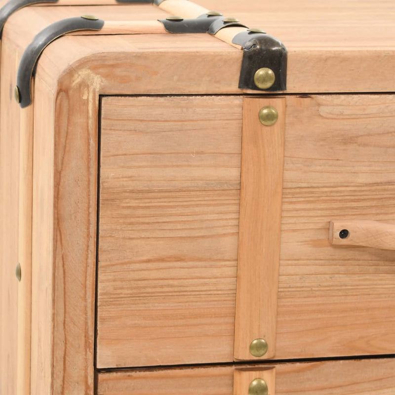 Schubladenschrank Tannenholz Massiv 91 × 35 × 73 cm