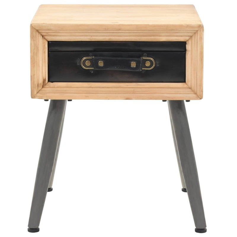 Nachtisch Tannenholz Massiv 43 × 38 × 50 cm