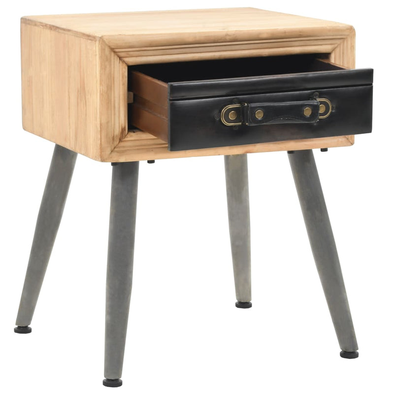 Nachtisch Tannenholz Massiv 43 × 38 × 50 cm