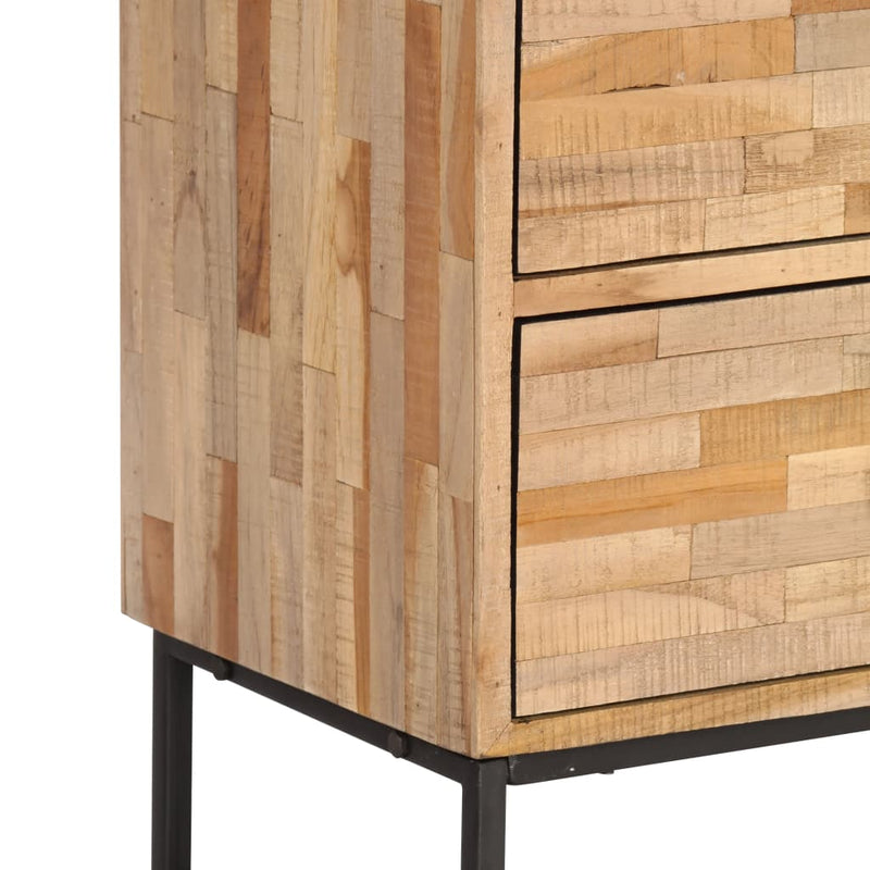 TV-Schrank Recyceltes Teakholz 90 x 30 x 55 cm