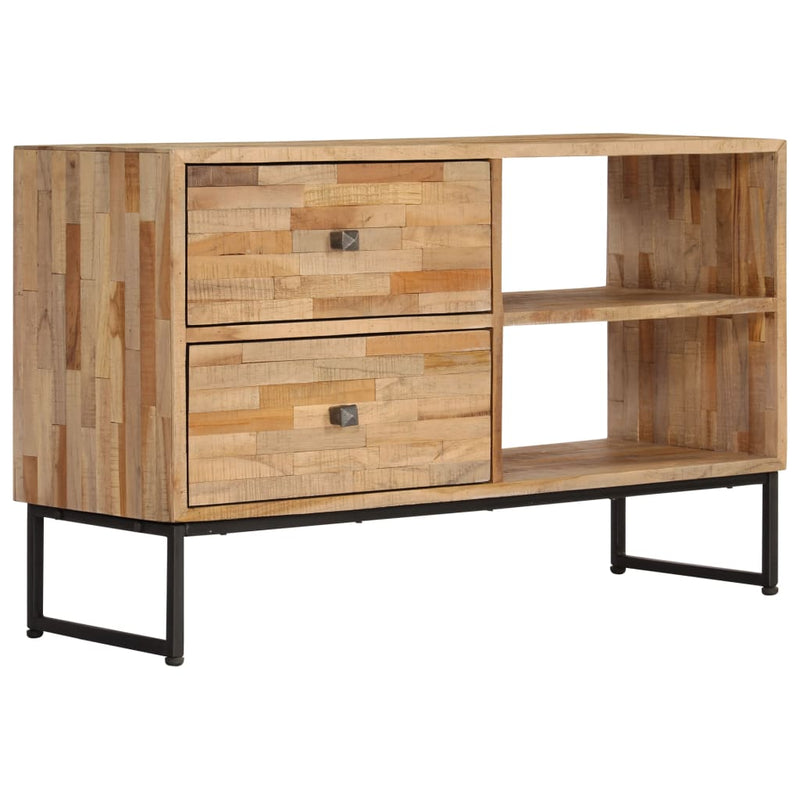 TV-Schrank Recyceltes Teakholz 90 x 30 x 55 cm