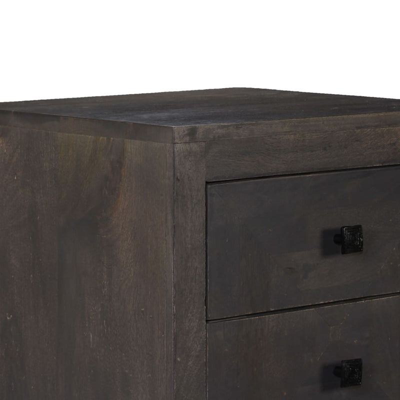 Sideboard Mangoholz Massiv 40 x 40 x 91 cm