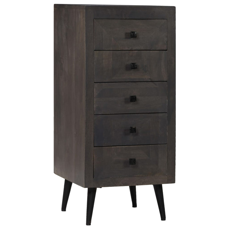 Sideboard Mangoholz Massiv 40 x 40 x 91 cm