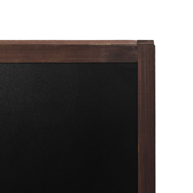 Tafel Kundenstopper Doppelseitig Zedernholz Freistehend 40×60cm