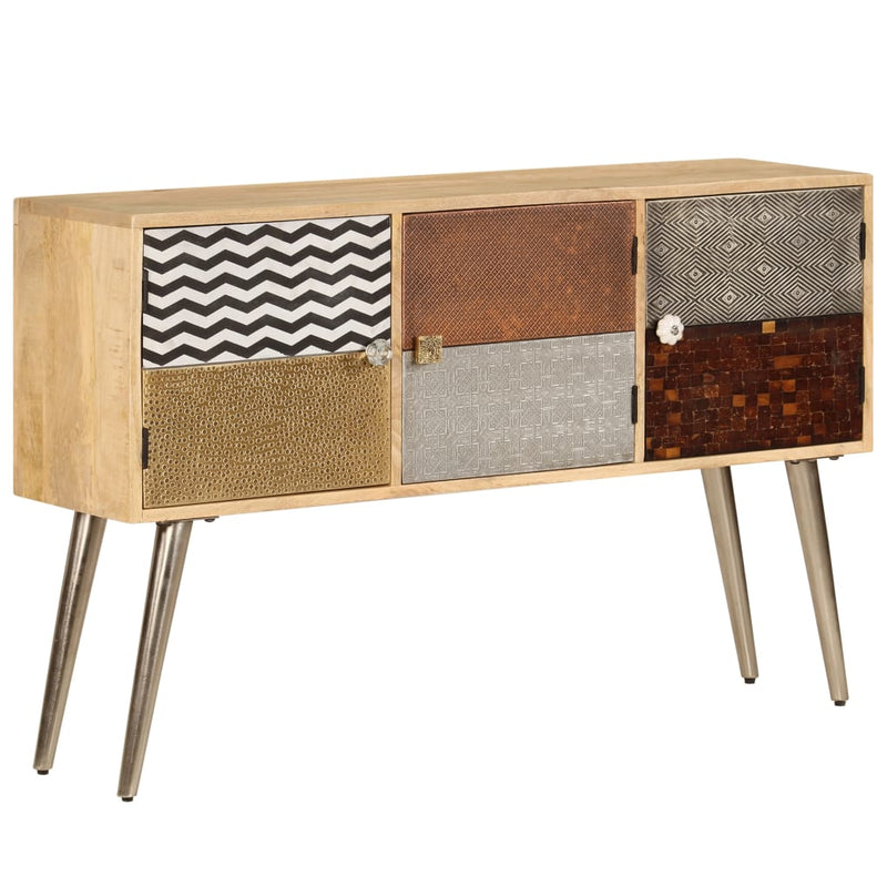 Sideboard 120 x 30 x 75 cm Massivholz Mango