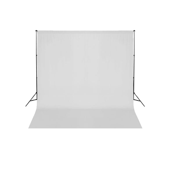 Fotohintergrund-System 600 x 300 cm Weiß