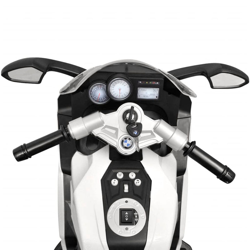 BMW 283 Elektrisches Motorrad für Kinder Weiß 6V