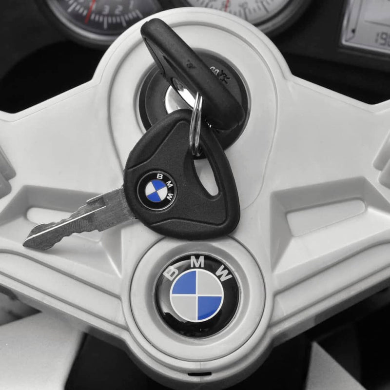 BMW 283 Elektrisches Motorrad für Kinder Weiß 6V