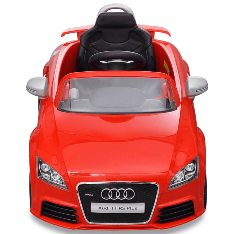 Audi TT RS Aufsitz-Auto für Kinder mit Fernsteuerung Rot