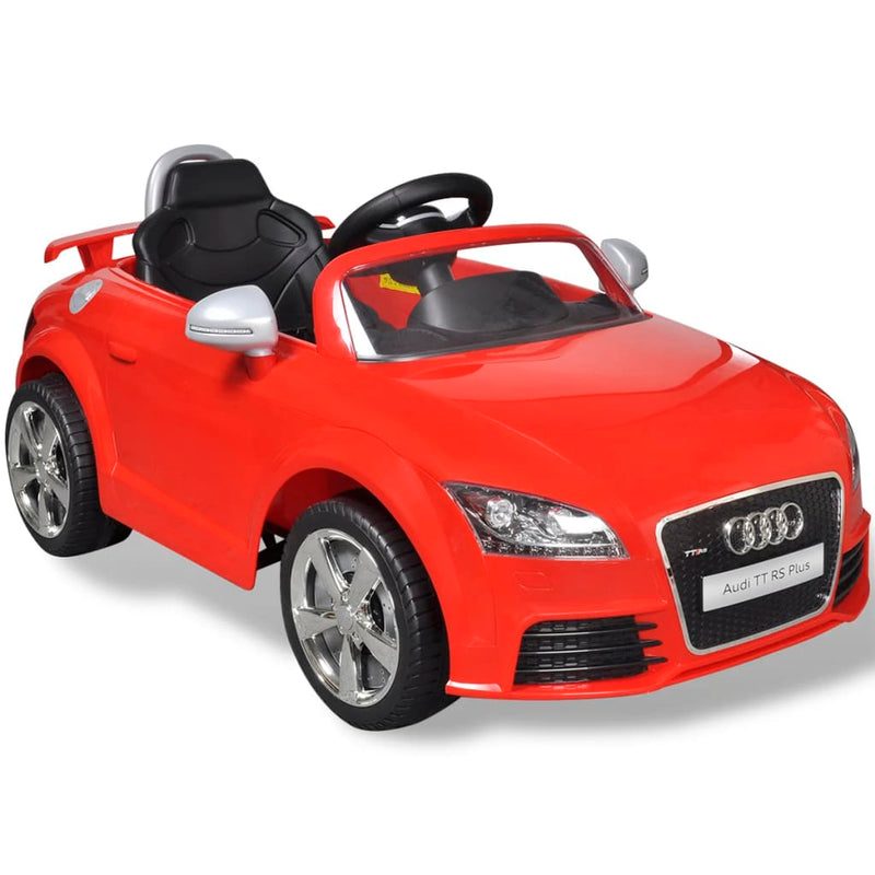Audi TT RS Aufsitz-Auto für Kinder mit Fernsteuerung Rot