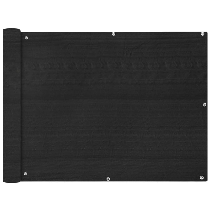 Balkonsichtschutz HDPE 90x600 cm Anthrazit