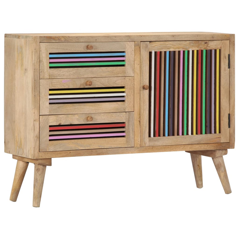 Sideboard 100x30x75 cm Massivholz Mango