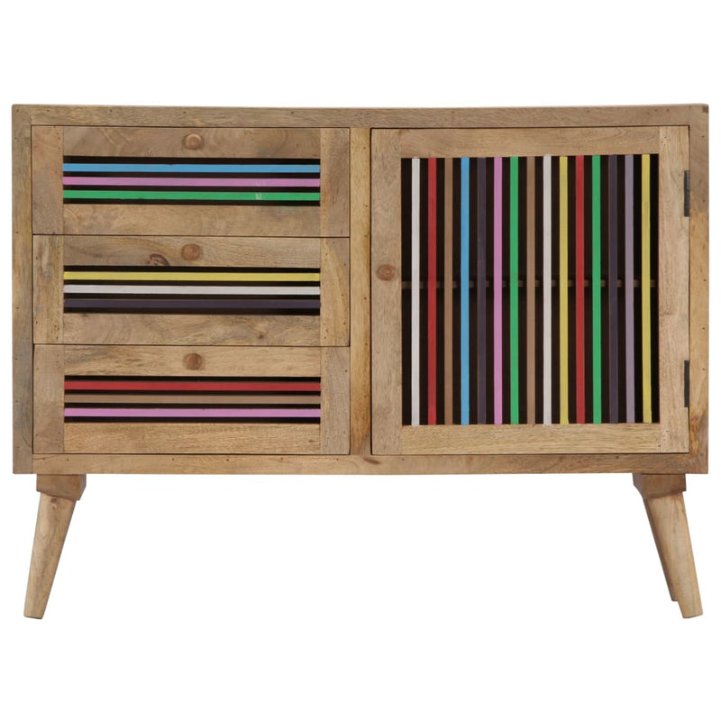 Sideboard 100x30x75 cm Massivholz Mango