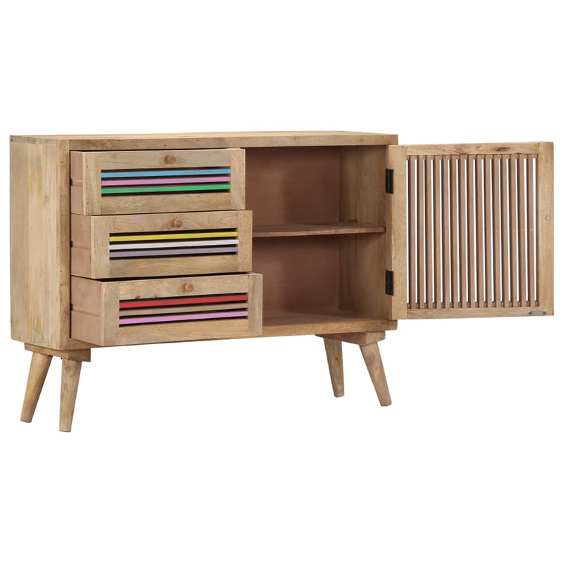 Sideboard 100x30x75 cm Massivholz Mango