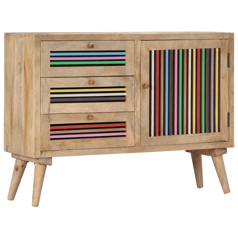 Sideboard 100x30x75 cm Massivholz Mango