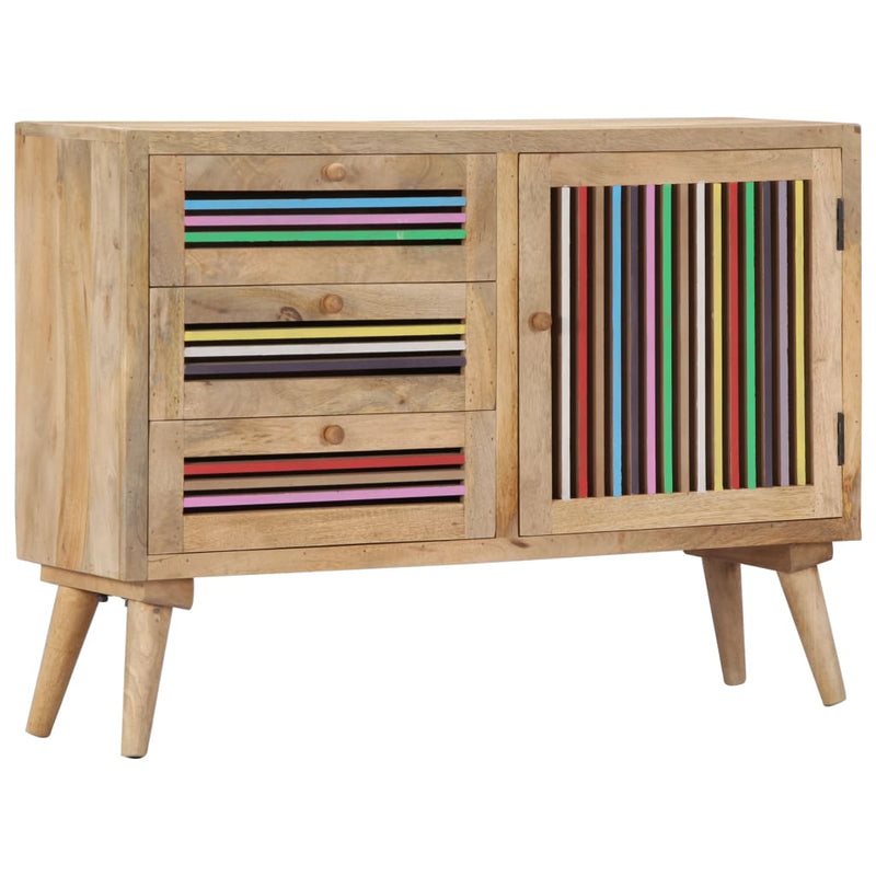 Sideboard 100x30x75 cm Massivholz Mango