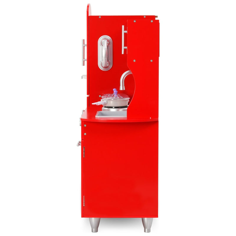Kinderspielküche MDF 84×31×89 cm Rot