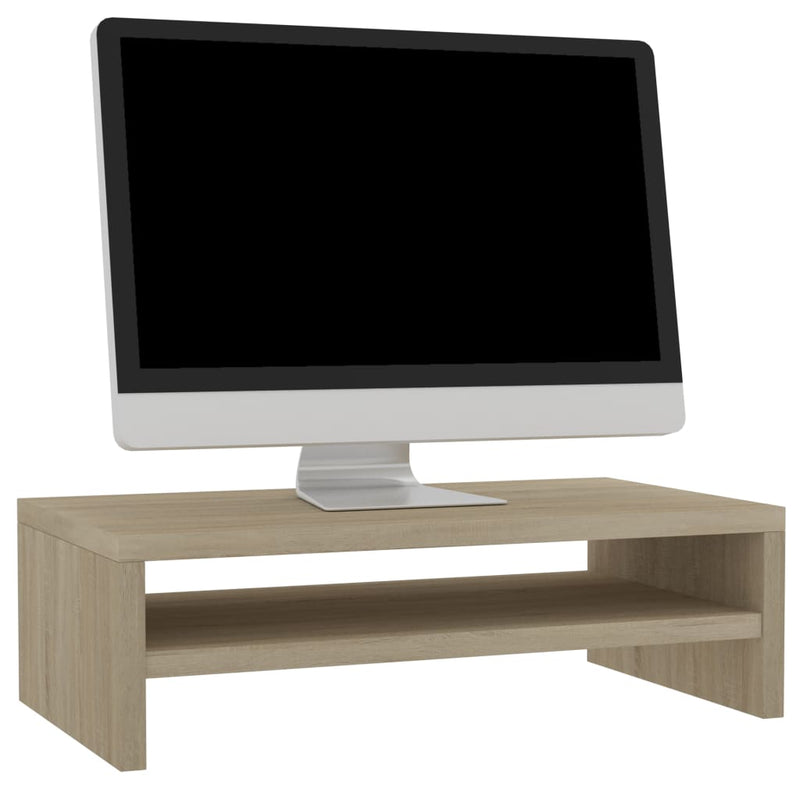 Monitorständer Sonoma-Eiche 42×24×13 cm Spanplatte
