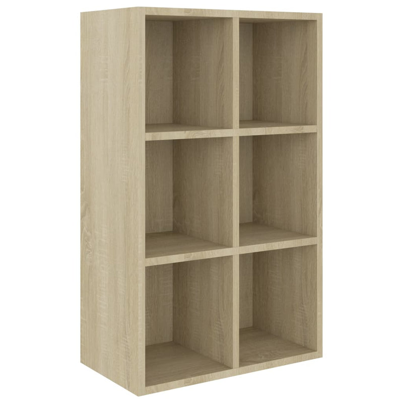 Bücherregal/Sideboard Sonoma-Eiche 66x30x97,8 cm Holzwerkstoff