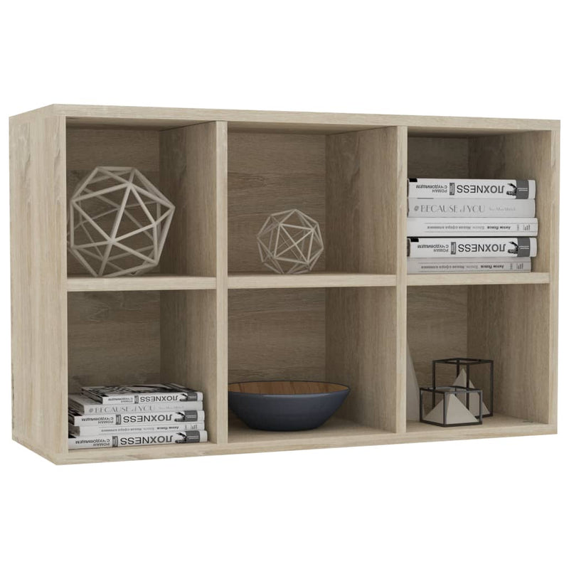 Bücherregal/Sideboard Sonoma-Eiche 66x30x97,8 cm Holzwerkstoff