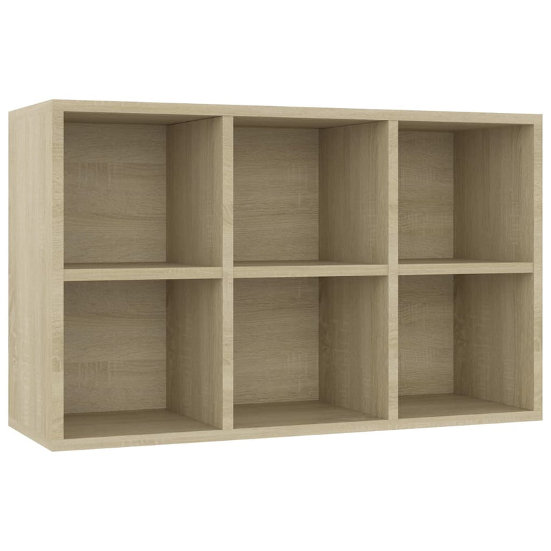 Bücherregal/Sideboard Sonoma-Eiche 66x30x97,8 cm Holzwerkstoff