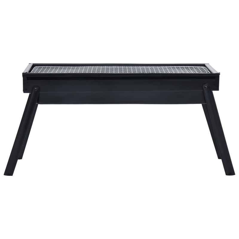 Tragbarer Camping-Grill Stahl 60×22,5×33 cm