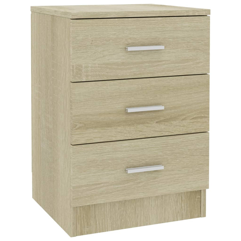 Nachtschrank Sonoma-Eiche 38×35×56 cm Spanplatte
