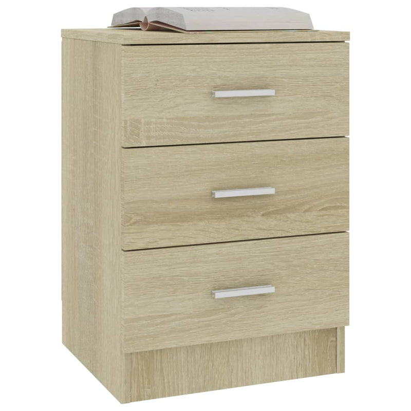 Nachtschrank Sonoma-Eiche 38×35×56 cm Spanplatte