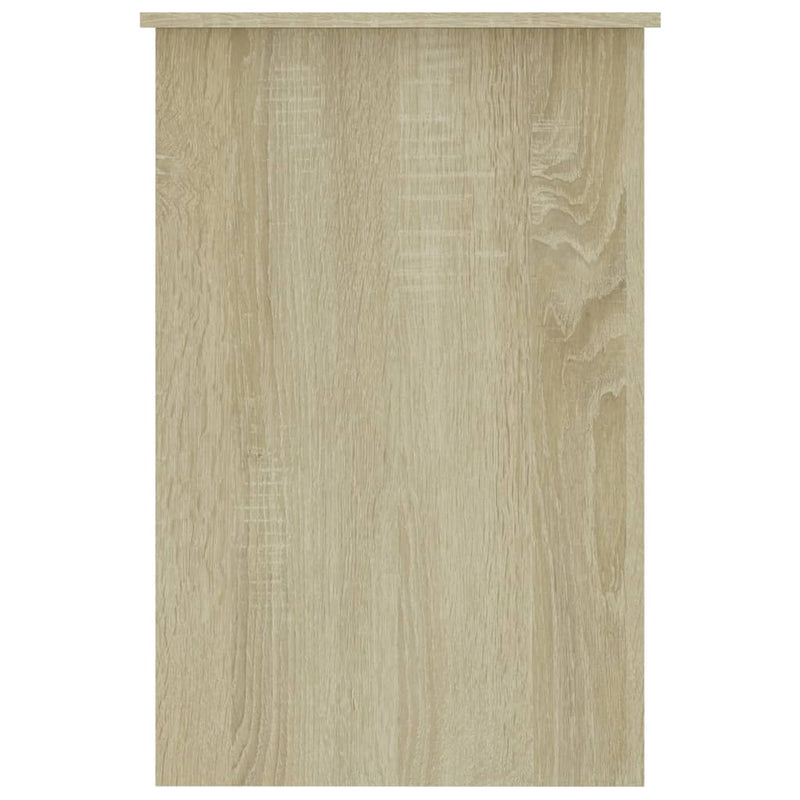 Schreibtisch Sonoma-Eiche 100x50x76 cm Spanplatte
