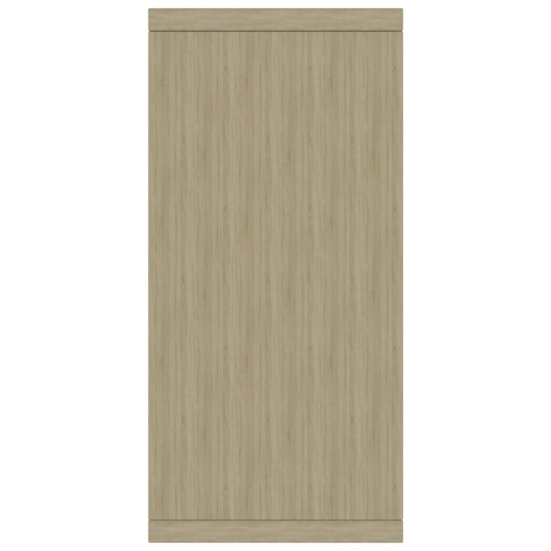 Sideboard Sonoma-Eiche 88x30x65 cm Holzwerkstoff