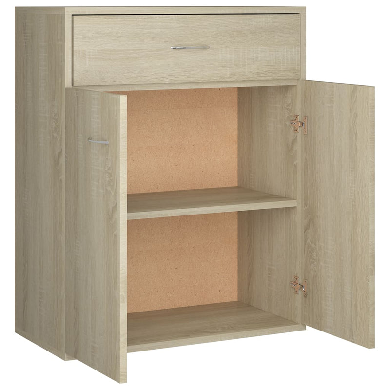 Sideboard Sonoma-Eiche 60x30x75 cm Holzwerkstoff