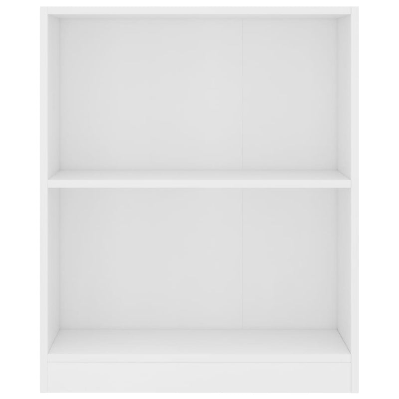 Bücherregal Weiß 60x24x74,5 cm Holzwerkstoff