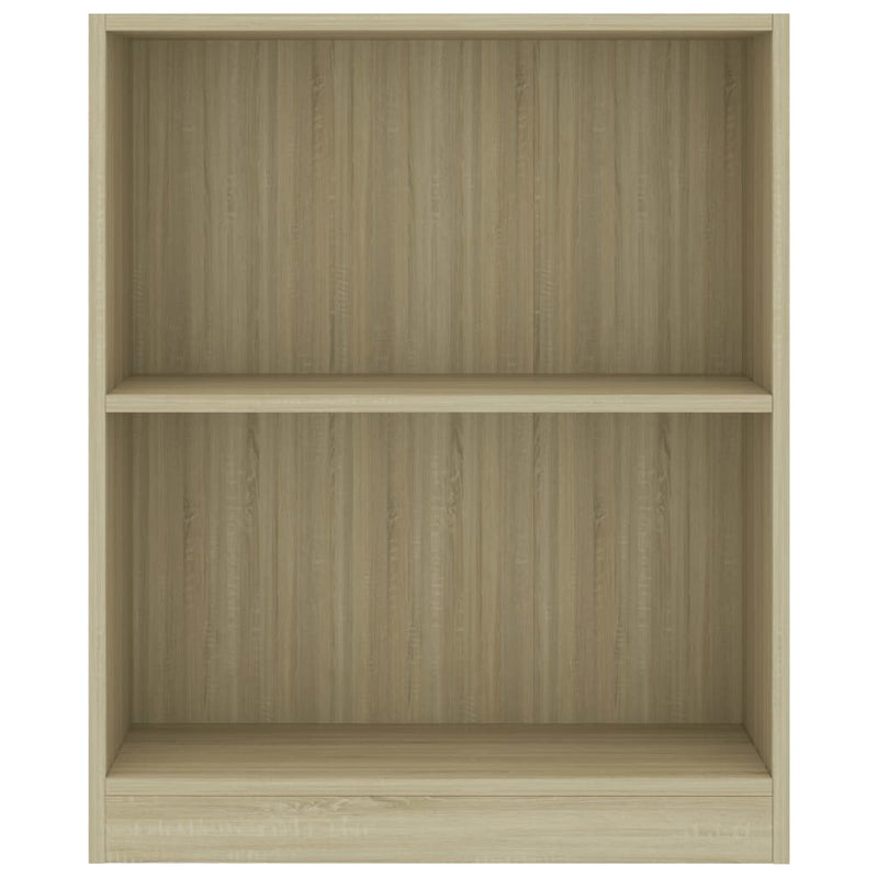Bücherregal Sonoma-Eiche 60x24x74,5 cm Holzwerkstoff