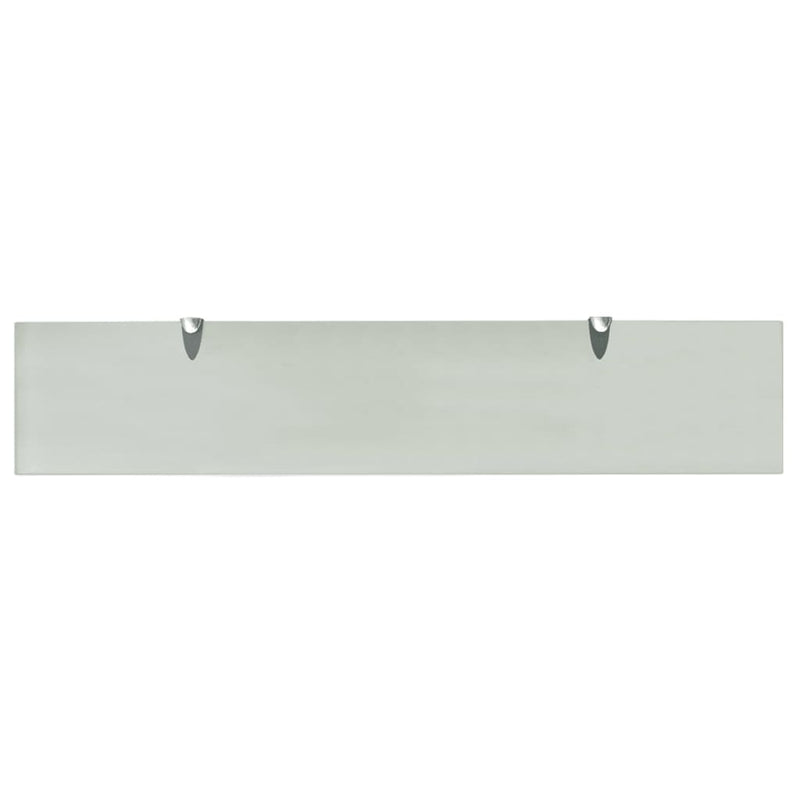 Schwebende Regale 2 Stk. Glas 100x20 cm 8 mm